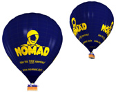 ballonvlucht met de NOMAD ballon