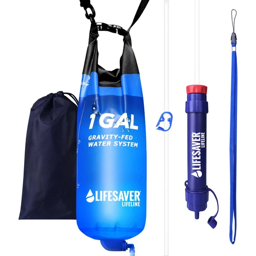 LifeSaver Lifeline en Gravity Bag waterfilter-set