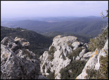 ...en rechts de Pyrenee&euml;n